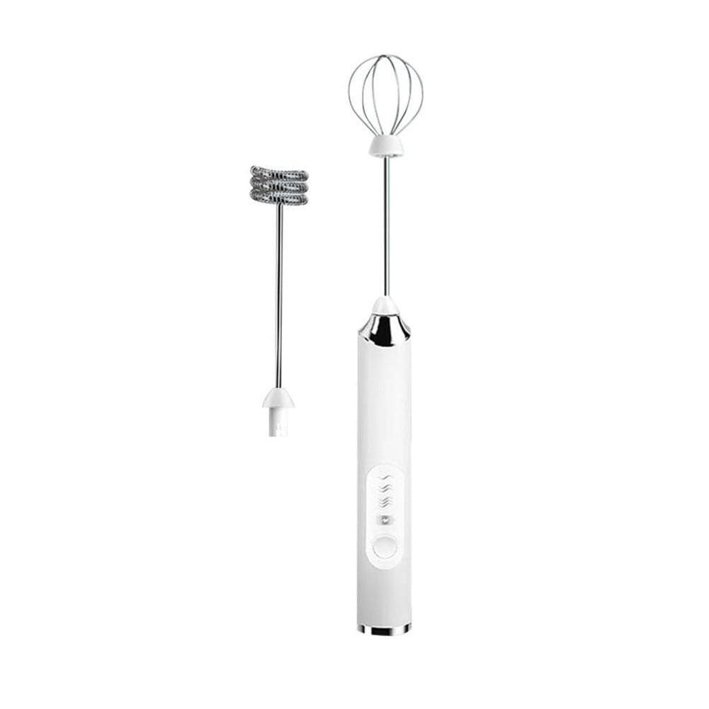 Міксер капучинатор Електричний, портативний, бездротовий 3 швидкості EGG BEATER 1-50 Білий – фото 1
