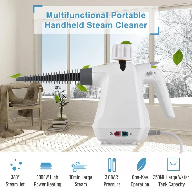 Відпарювач із функцією пароочисника Steam Cleaner 958 – фото 4