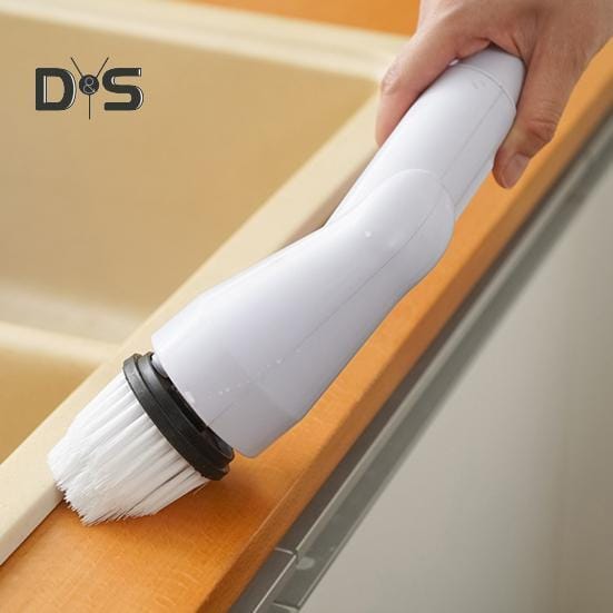 Електричний обертовий скребок для душу, плитки для ванни, бездротова щітка для чищення 8 насадок – фото 8