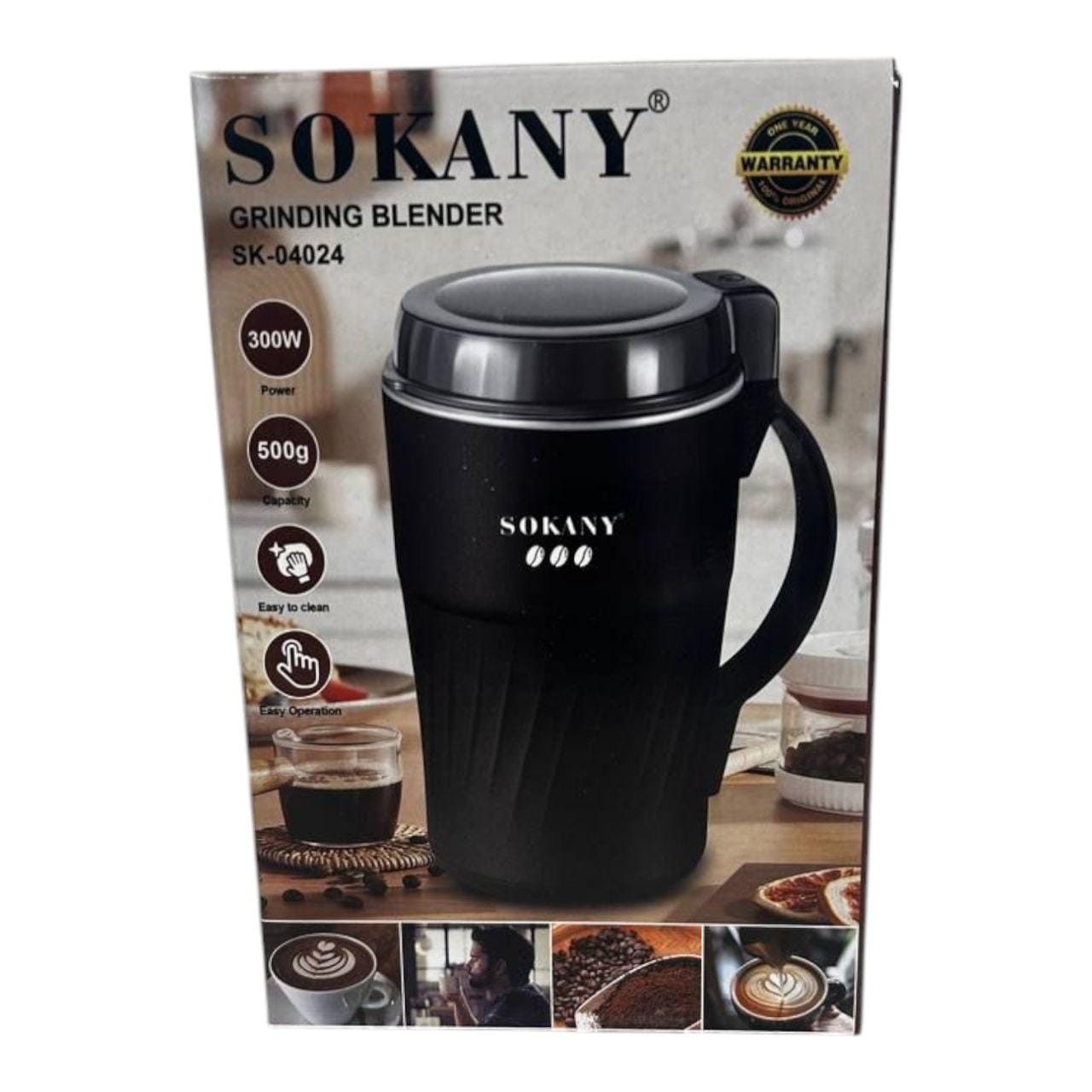 Кавомолка електрична SOKANY SK-04024 300 Вт 500 г – фото 3