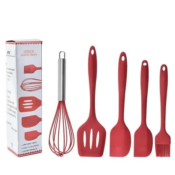 Набір силіконового кухонного приладдя 5 предметів Baking Props – фото 4