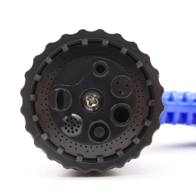 Шланг садовий 120 м для поливу з розпилювачем 7 режимів роботи V-HOSE PRO Синій – фото 9