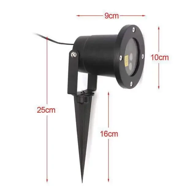 Вуличний лазерний проєктор Outdoor Laser Light з металевого водонепроникного корпусу – фото 8