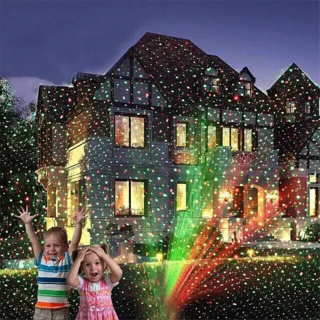 Вуличний лазерний проєктор Outdoor Laser Light з металевого водонепроникного корпусу – фото 2