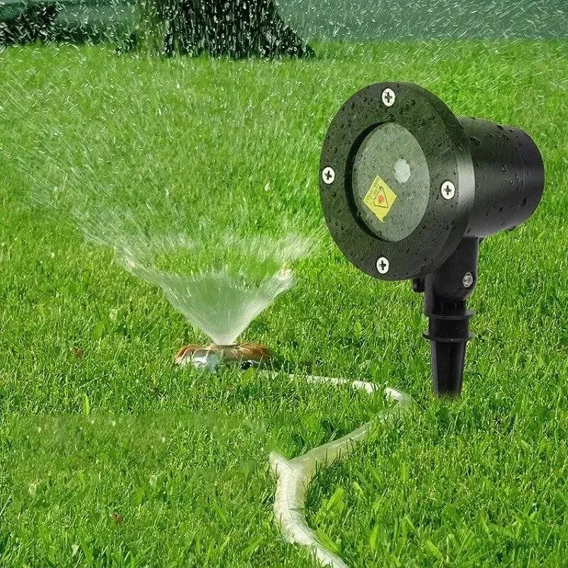 Вуличний лазерний проєктор Outdoor Laser Light з металевого водонепроникного корпусу – фото 1