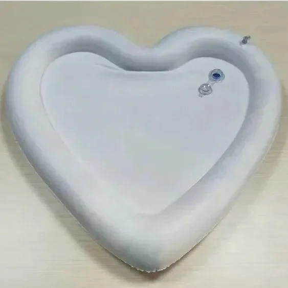 Килимок розвивальний AirPro Серце водяне дитяче надувний BABY SLAPPED PAD 63x63x8 cm – фото 2