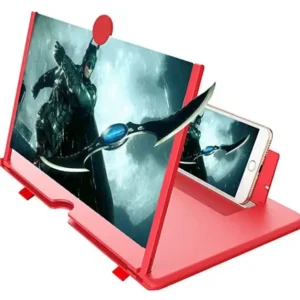 Збільшувач екрана для телефона червоний MOBILE PHONE VIDEO AMPLIFIER 3D збільшувач для смартфонів