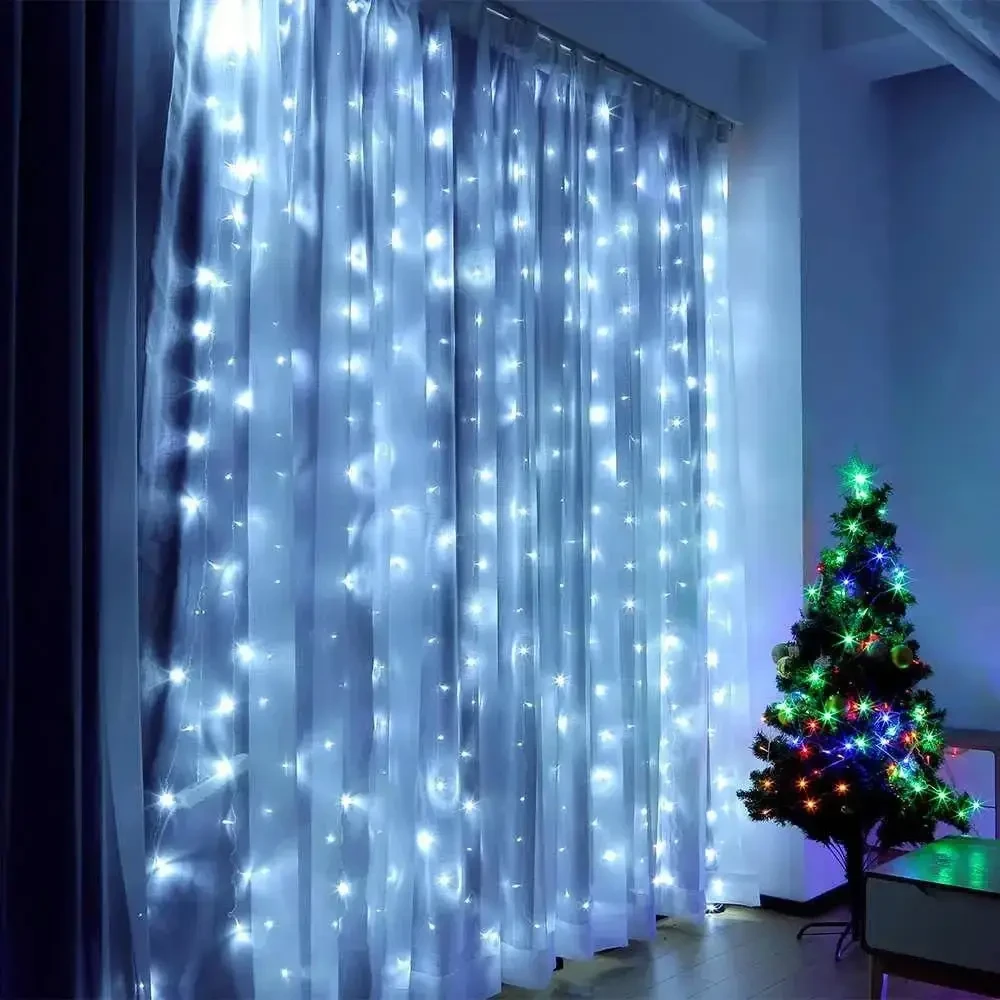 Гірлянда Водоспад Xmas 3Mх2M 360LED W-3 12PCS 360 лампочок