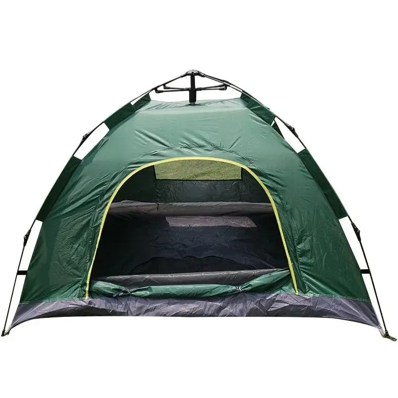 Автоматичний намет туристичний 4-місний 2x2 м Easy-Camp Палатка для кемпінгу з москітною сіткою