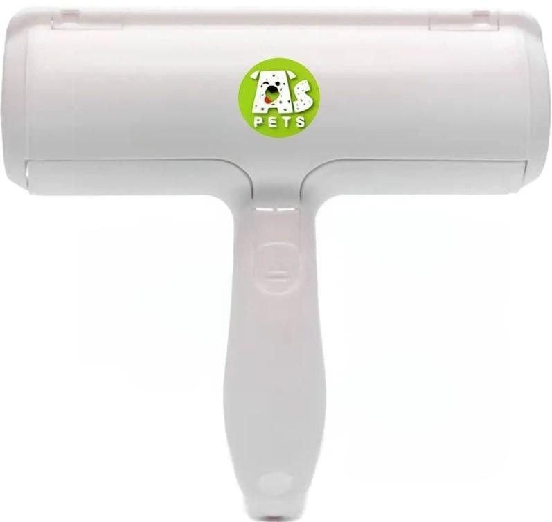 Щітка для збирання та видалення шерсті тварин Біла Pet Hair Remover Roller ролик із контейнером для чищення – фото 2