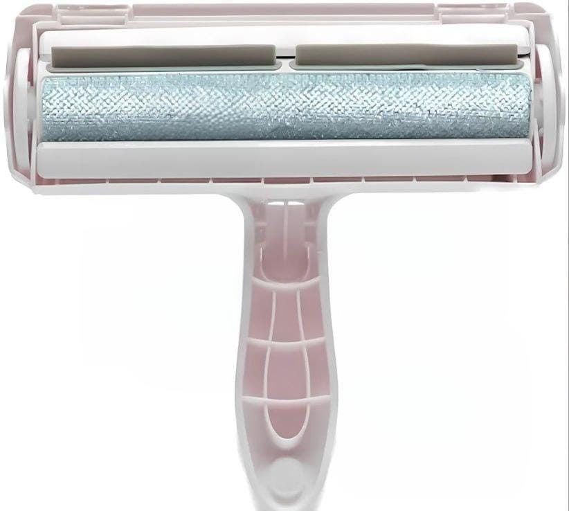 Щітка для збирання та видалення шерсті тварин Біла Pet Hair Remover Roller ролик із контейнером для чищення – фото 3