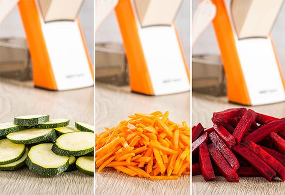 Мультислайсер тертка для овочів Brava Spring Slicer 9462 – фото 4