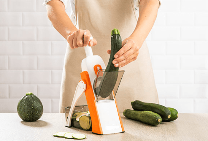Мультислайсер тертка для овочів Brava Spring Slicer 9462 – фото 5