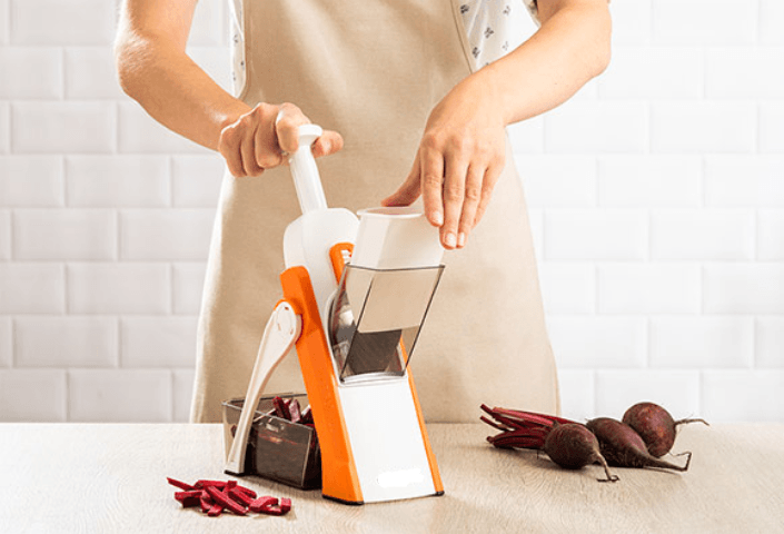 Мультислайсер тертка для овочів Brava Spring Slicer 9462 – фото 6