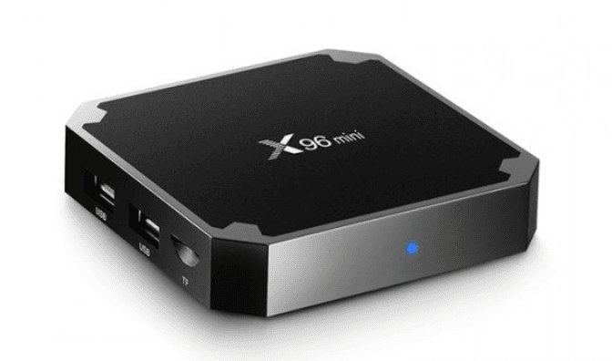 Приставка смарт тв бокс smart tv box x96 mini 4-ядерна 2 Гб/16Гб андроїд 7.1.2 чорний 4K – фото 4