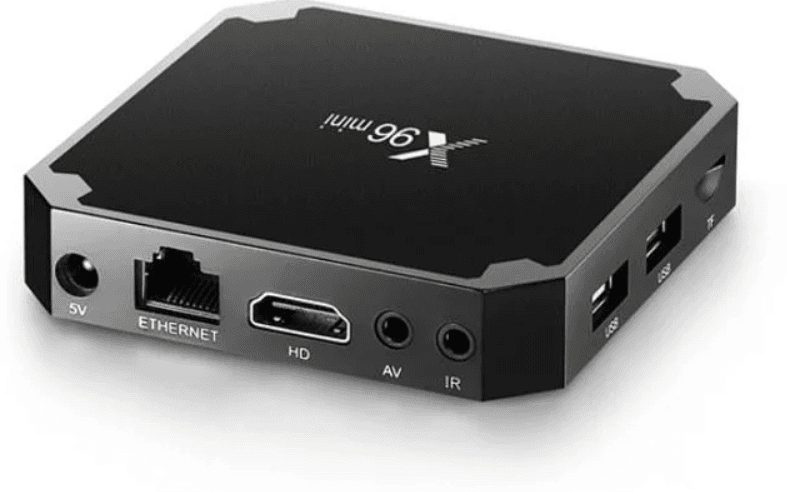 Приставка смарт тв бокс smart tv box x96 mini 4-ядерна 2 Гб/16Гб андроїд 7.1.2 чорний 4K – фото 5
