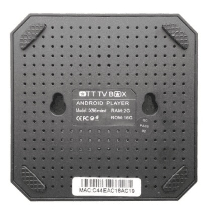 Приставка смарт тв бокс smart tv box x96 mini 4-ядерна 2 Гб/16Гб андроїд 7.1.2 чорний 4K – фото 7