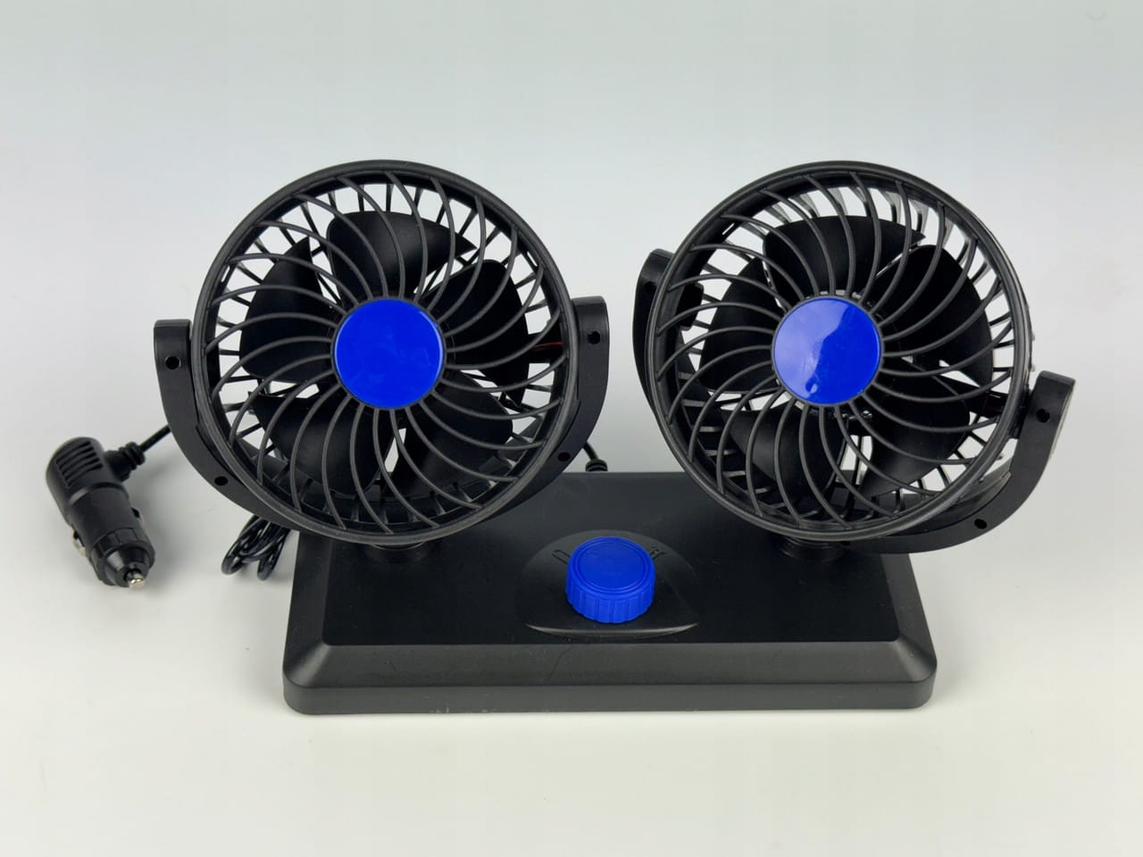 Автомобільний вентилятор CAR SMALL FAN 12 V F30 Подвійний вентилятор на панель приладів 12 В – фото 6