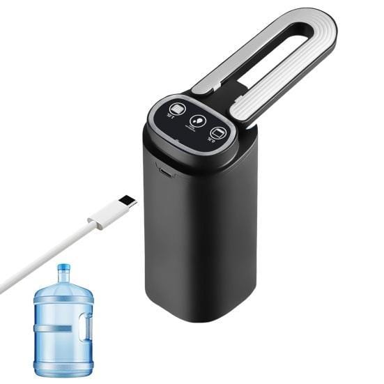 Дозатор для води автоматичний насос для пляшок з водою з USB-зарядкою чорний XL-1286 – фото 4