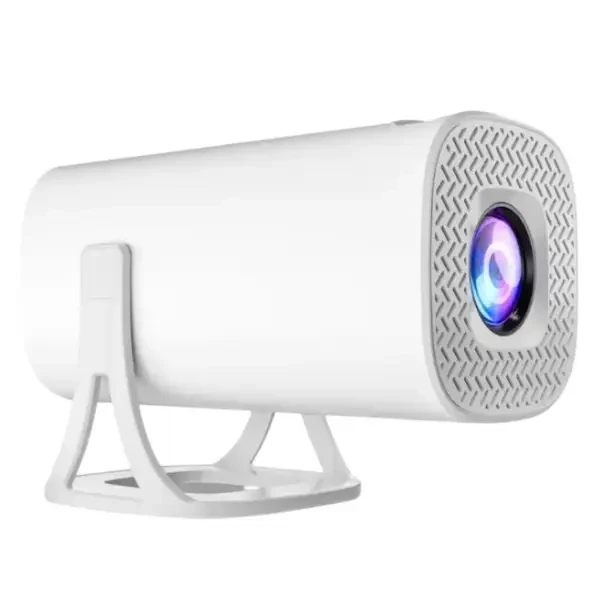 Проєктор відеоігровий із джойстиками + пульт керування Android Projector HA-199 Білий – фото 4
