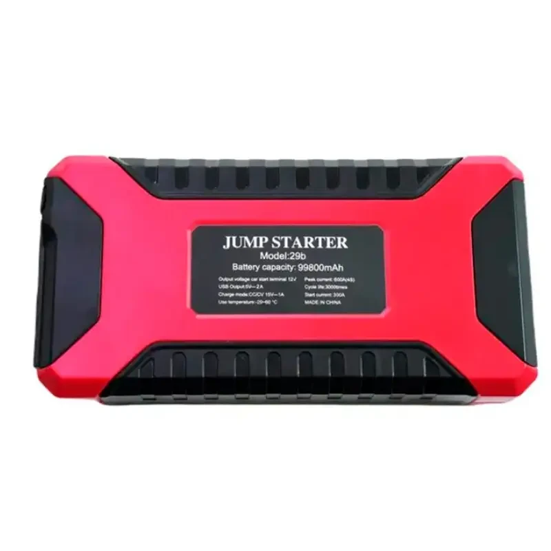 Пускозарядний пристрій 300/600A Jump Starter Pump з компресором 29B 99800 mAh – фото 2