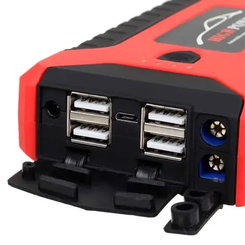 Пускозарядний пристрій 300/600A Jump Starter Pump з компресором 29B 99800 mAh – фото 5
