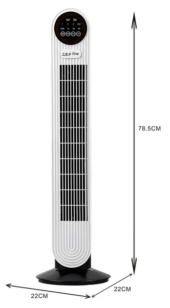 Вентилятор із таймером Zepline ZP-139 500 Вт Потужний вентилятор для дому та офісу Вентилятор кімнатний (Битовий у – фото 5