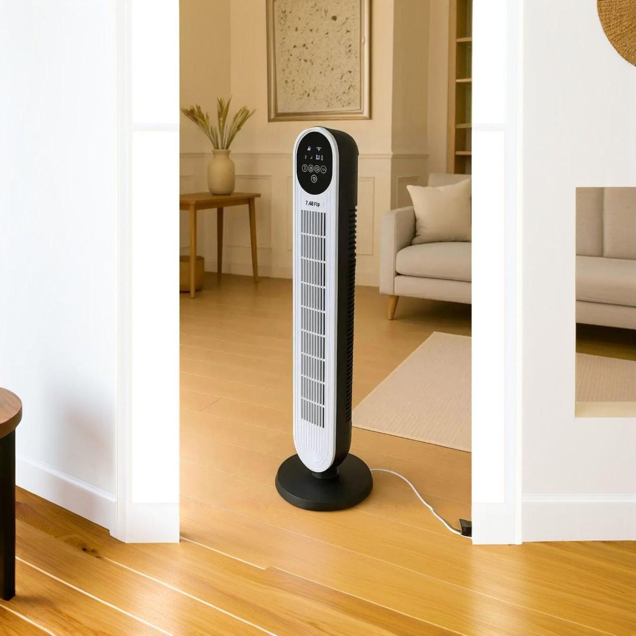 Вентилятор із таймером Zepline ZP-139 500 Вт Потужний вентилятор для дому та офісу Вентилятор кімнатний (Битовий у – фото 4