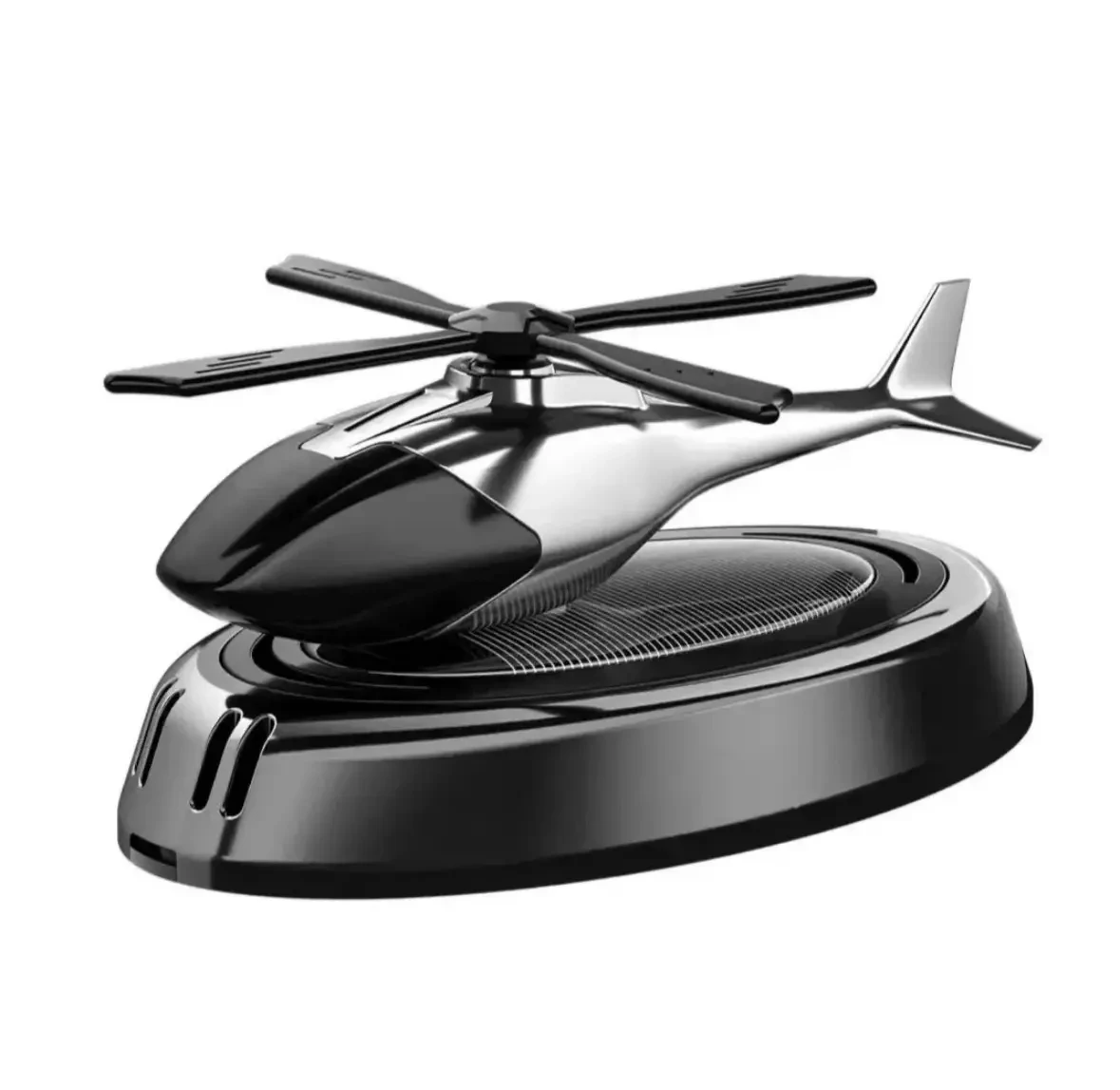 Ароматизатор NEW для автомобіля вертоліт на сонячній батареї Пахучка в машину освіжувач повітря – фото 2