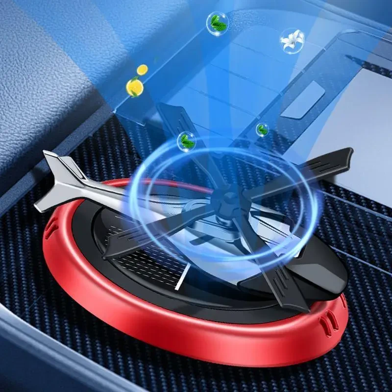 Ароматизатор NEW для автомобіля вертоліт на сонячній батареї Пахучка в машину освіжувач повітря – фото 5