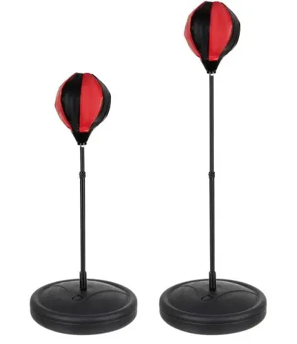 Дитячий боксерський набір Стійка 80-110 см + рукавиці + насос / Боксерська груша на стійці/Гаша для боксу – фото 3