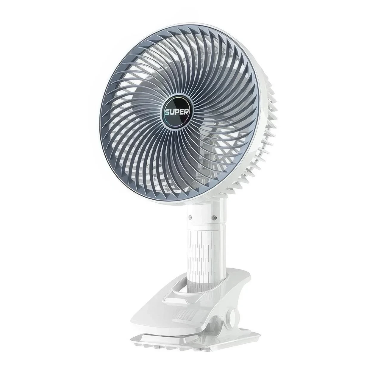 Вентилятор міні портативний Desktop Fan Multi-function акумуляторний із прищіпкою Білий RD-2227 – фото 1