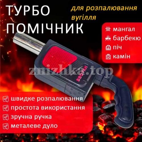 Вентилятор дуйка для мангала гриля барбекю костра (CD-D2B)