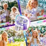 Мильний Пістолет-Бластер Bubble Gun P162: Герметичний, Генератор Бульбашок