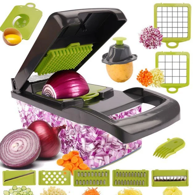 Мультислайсер 14в1 Kitchen Ideas HA-347 в повному комплекті