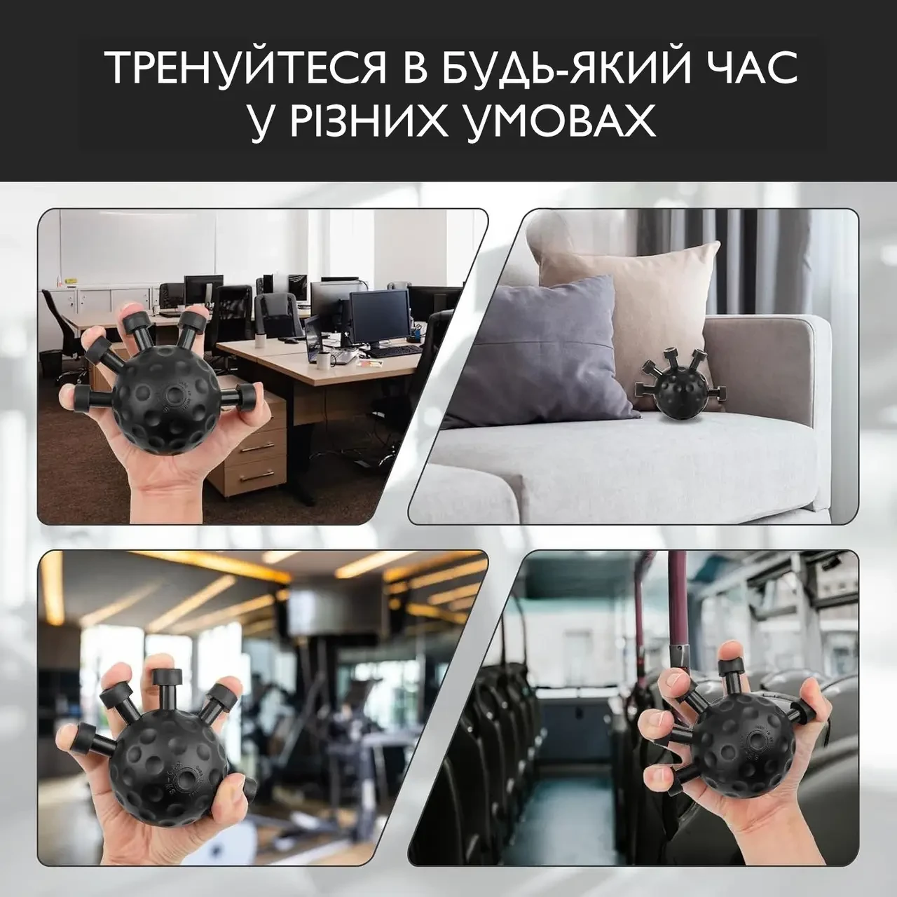 Тренуй кисті та пальці рук з Еспандером YJ-8819 для