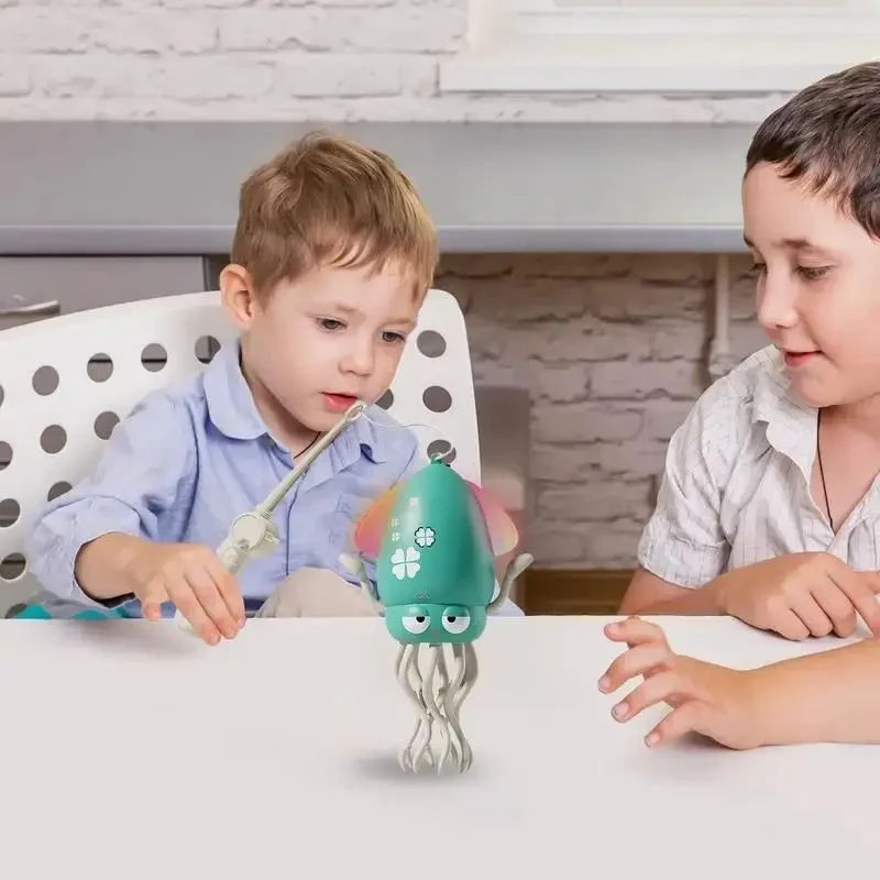 Музичний восьминіг інтерактивна іграшка Tummy Time Octopus Танцюючий Восьминіг