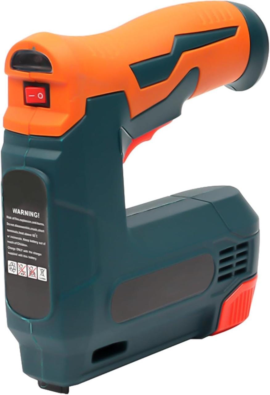 Бездротовий цвяхозабивач-степлер 2-в-1 Cordless Nailer Stapler 21 в 1, акумуляторний