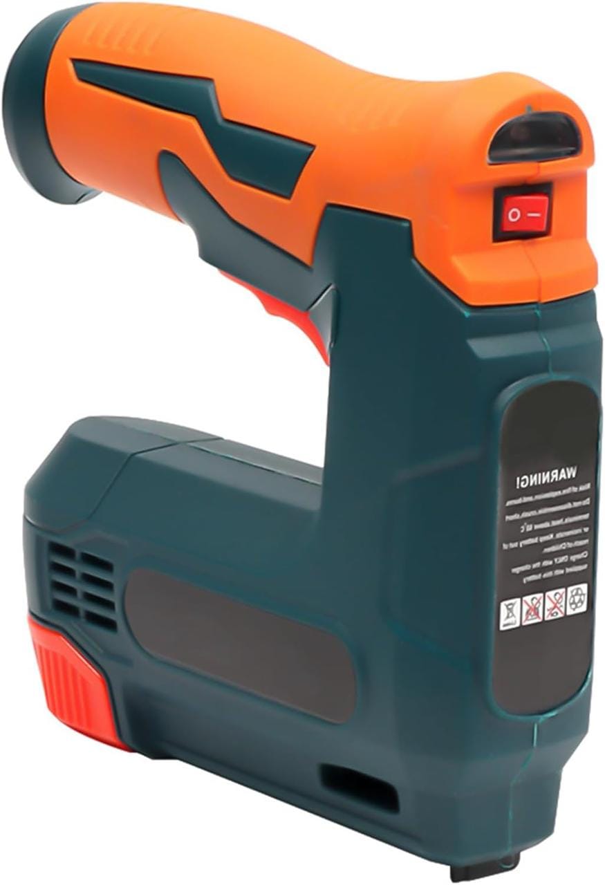 Бездротовий цвяхозабивач-степлер 2-в-1 Cordless Nailer Stapler 21 в 1, акумуляторний