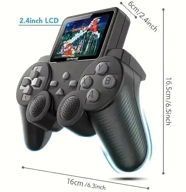 Портативна ретро-приставка Gamepad S10 із 520 іграми