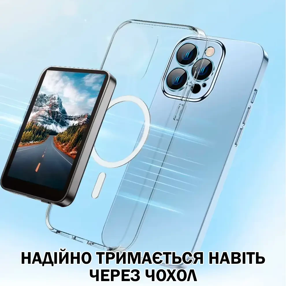 Магнітний екран/монітор для смартфонів із динаміками на задню панель телефона для селфі та блогу Fotorgear X40