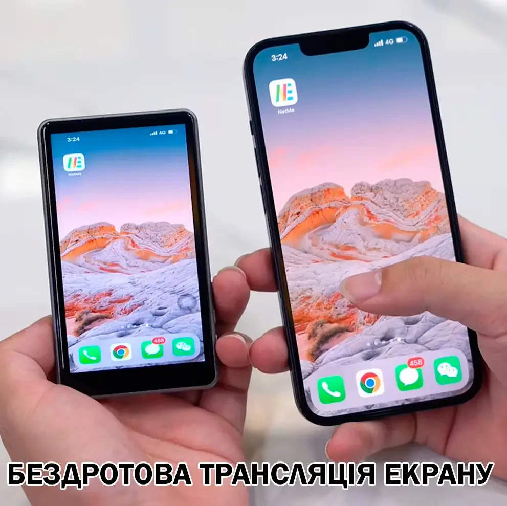 Магнітний екран/монітор для смартфонів із динаміками на задню панель телефона для селфі та блогу Fotorgear X40