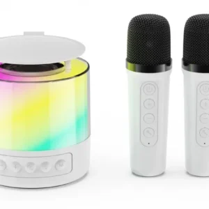Портативна караоке-колонка K19 Bluetooth з підсвіткою