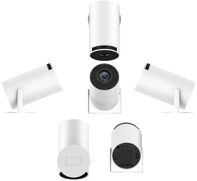 Професійний смарт-проєктор Andowl PR80 4K Ultra HD Pro з WIFI-відеоректор для дому та офісу портативний