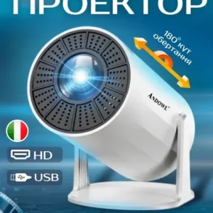 Мініпроєктор Andowl PR80 Ultra HD Pro з Wi-Fi