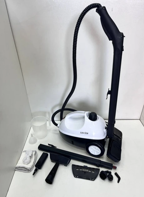 Пароочисник для дому Zepline ZP-00223 Білий універсальний