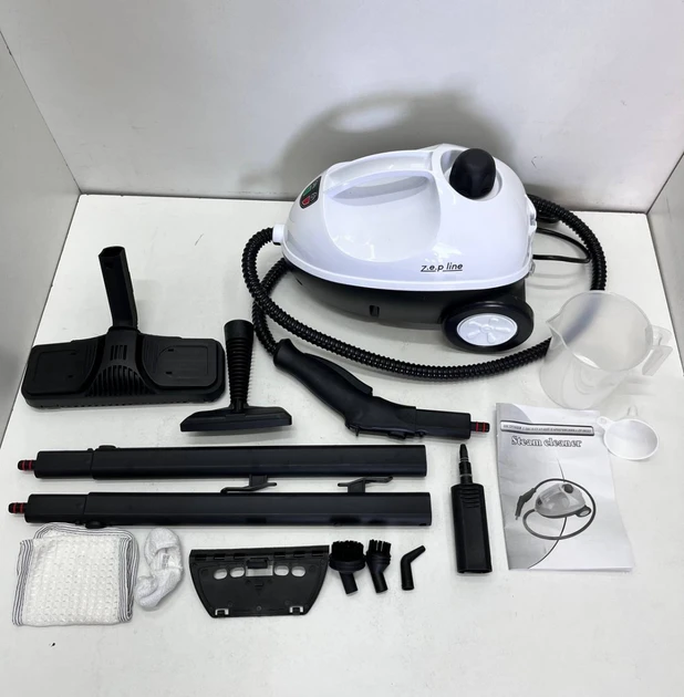 Пароочисник для дому Zepline ZP-00223 Білий універсальний