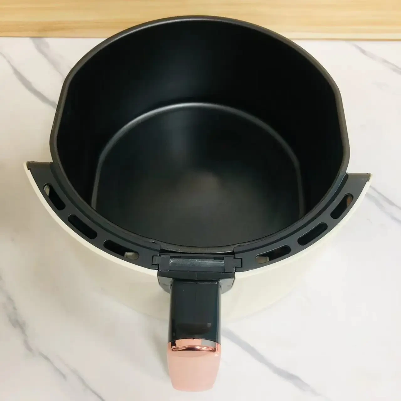 Аерогриль для кухні Rainberg RB-2318 3800 Вт безоливна фритюрниця 8.5 л Червоний