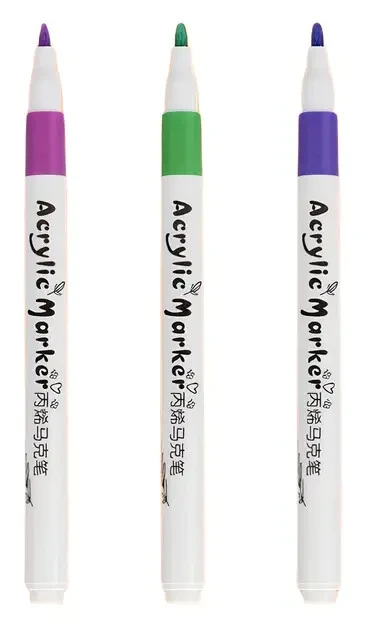Акрилові маркери Acril-80 — 80 кольорів для безмежної творчості, Акрилові фломастери 80 шт. у кейсі