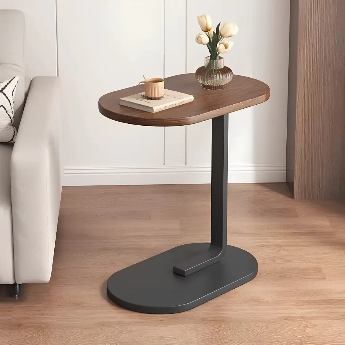 Приліжковий столик Modern Home 45×28×60 см — компактний і стильний